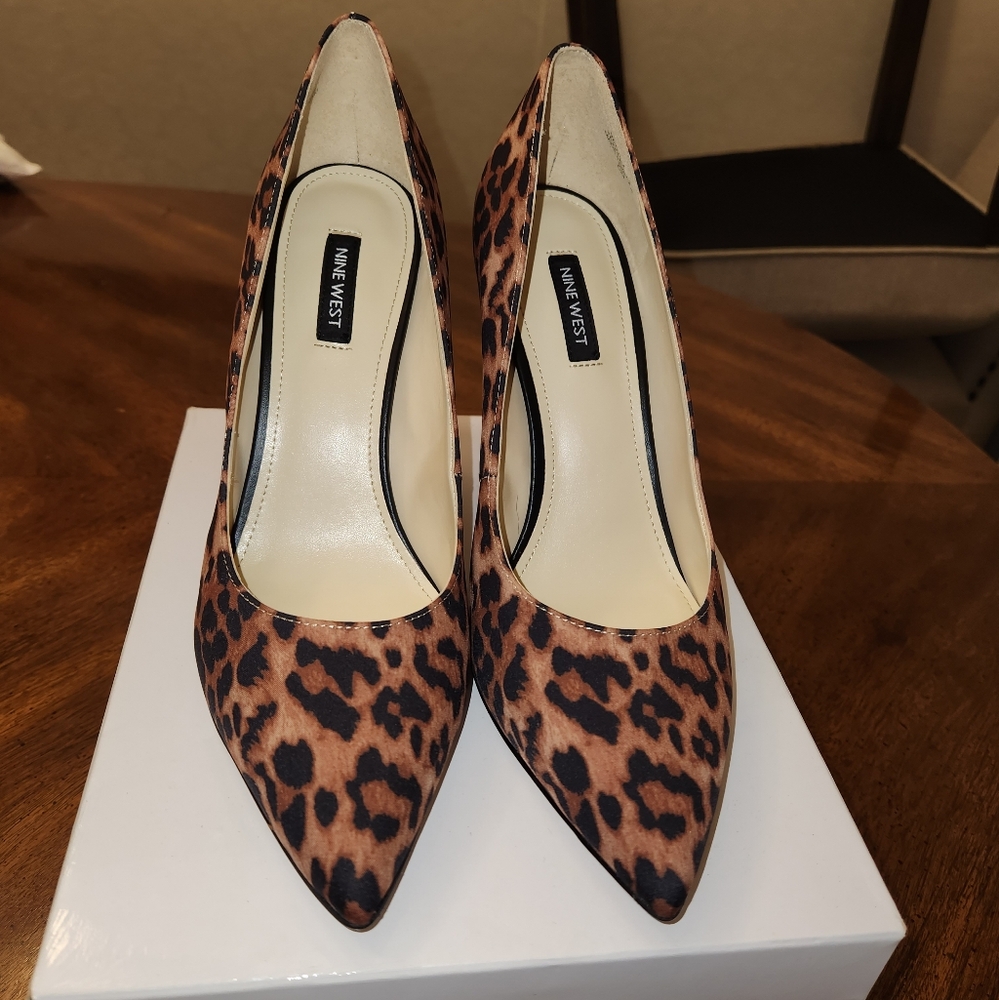 Nine West Tatiana Animal Print Heels